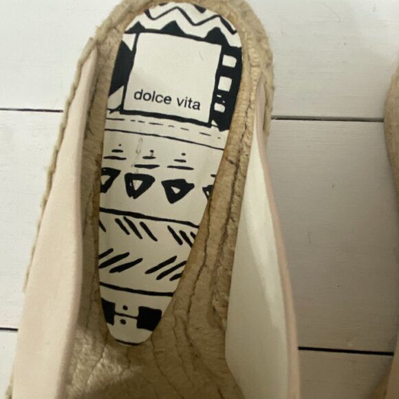 Dolce Vita Loki Sandy Demi Slip On Comfort Espadrilles Wedges Sandals, Size 6 - Picture 7 of 13